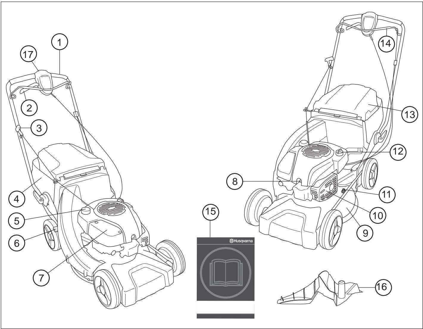 HUSQVARNA LC48VE - TEKNISETTIEDOT - 1