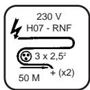HUSQVARNA MP 250 S - - Three-phase motor: - 2