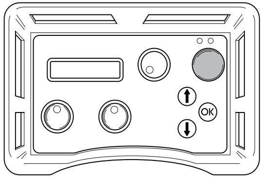 HUSQVARNA PP 455 E - Bouton de démarrage - 1