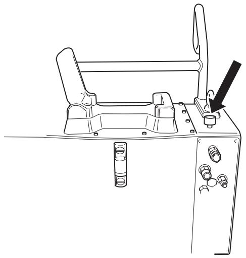HUSQVARNA PP 455 E - Water valve - 1