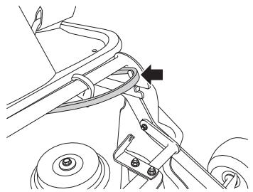 HUSQVARNA RIDER 13 C5 - Mise en position d'entretien - 5