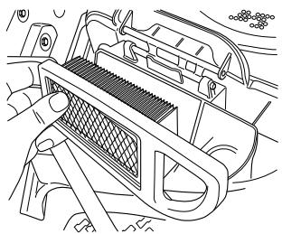 HUSQVARNA RIDER 13 C5 - Changement du filtre à air - 2