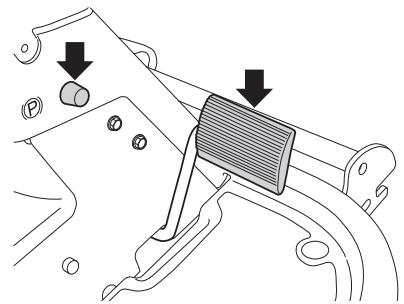 HUSQVARNA RIDER 13 C5 - Pédale de frein / Frein de stationnement - 2