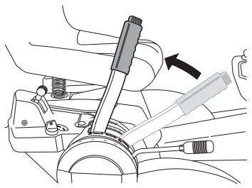 HUSQVARNA RIDER 13 C5 - Démarrer le moteur - 1