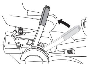 HUSQVARNA RIDER 13 C5 - Arrêt du moteur - 1