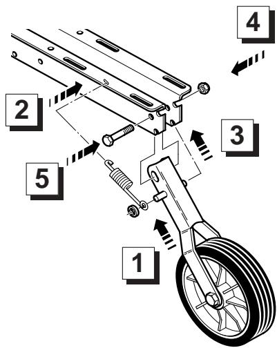 HUSQVARNA T 55R - Montage des carters de protection - 2