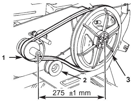 HUSQVARNA T 55R - Réglage du câble d'embrayage - 2