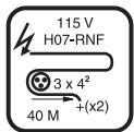 HUSQVARNA TS 400 F - Electrical connection - 6