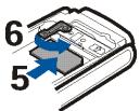 NOKIA 2100 - ■ Inserting a SIM card - 3