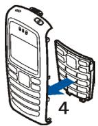 NOKIA 2100 - ■ Changing the covers - 3