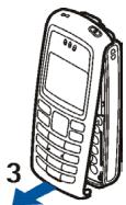 NOKIA 2100 - ■ Changing the covers - 2