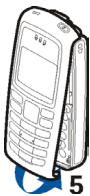 NOKIA 2100 - ■ Changing the covers - 4