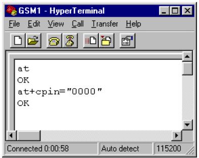 NOKIA 30 - Entering the PIN code - 4