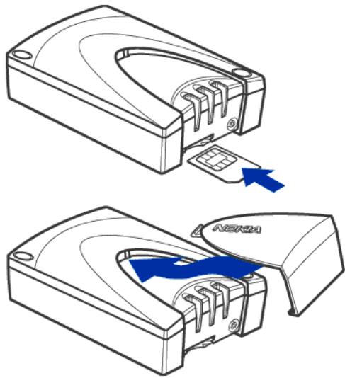 NOKIA 30 - Installing the SIM card - 1