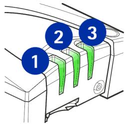 NOKIA 30 - Nokia 30 light indicators in start-up: - 1
