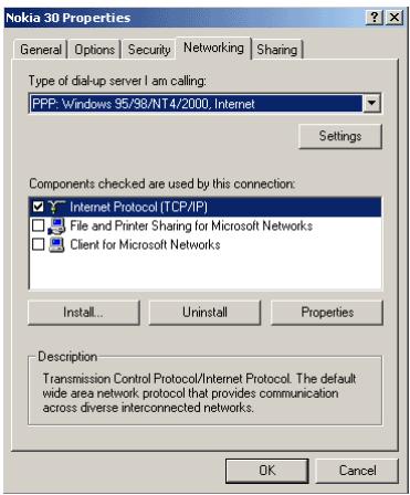 NOKIA 30 - Set properties - 1