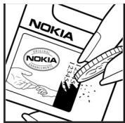 NOKIA 6015I - Nokia battery authentication guidelines - 3