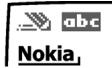 NOKIA 6015I - Text entry - 5