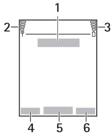 NOKIA 6102I - Main display - 1