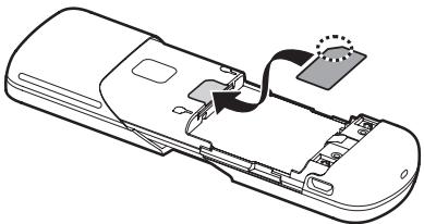 NOKIA 8600 - ■ Install the SIM card and battery - 3