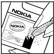 NOKIA 8600 - Authenticate hologram - 3