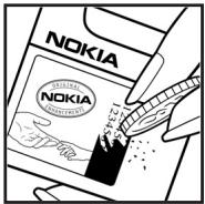 NOKIA 8800 SIROCCO - Authentication hologram - 3