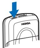 NOKIA 8800 SIROCCO - Switch the phone on and off - 2