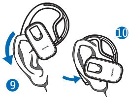 NOKIA BLUETOOTH HEADSET BH-208 - Nokia Bluetooth Headset BH-208 - 3