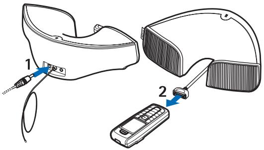NOKIA MD-1 - Connecting your phone to Nokia Music Stand - 1