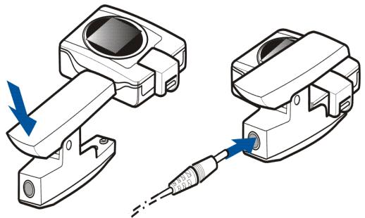 NOKIA MEDALLION II - ■ Charging the battery - 1