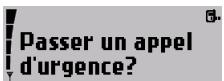 NOKIA N810 - Pour émettre un appel d'urgence - 1