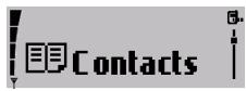 NOKIA N810 - Contacts - 1
