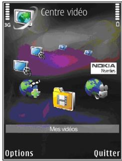 NOKIA N82 - Rechercher et afficher des vidéos - 1