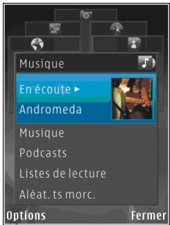 NOKIA N82 - Menu multimédia - 1