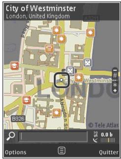 NOKIA N82 - Se déplacer et effectuer un zoom - 1