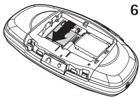 NOKIA NGAGE QD - Installing the SIM card and the battery - 7