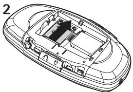 NOKIA NGAGE QD - Installing the SIM card and the battery - 3