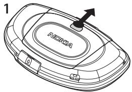 NOKIA NGAGE QD - Installing the SIM card and the battery - 2