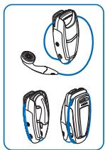 NOKIA WIRELESS CLIP-ON HEADSET HS-21W - Using the headset - 3