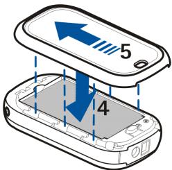 NOKIA WIRELESS GPS MODULE LD-1W - Install the battery - 3