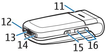 NOKIA 6086 - Teclas y partes - 3