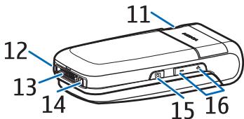NOKIA 6086 - Keys and parts - 3