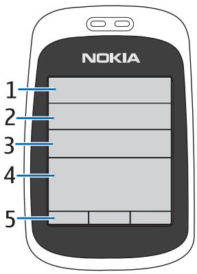 NOKIA 6086 - Active standby mode - 1