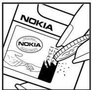 NOKIA 6086 - Autenticación del holograma - 3