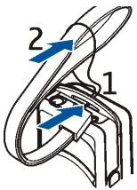 NOKIA 7380 - ■ Wrist strap - 1