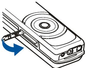 NOKIA 7380 - ■ Install the SIM card - 3