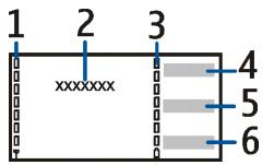 NOKIA 7380 - ■ Standby mode - 1