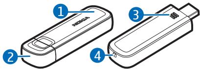 NOKIA INTERNET STICK CS-10 - ■ Éléments - 1