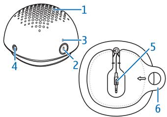 NOKIA MINI SPEAKER MD-11 - Parts - 1