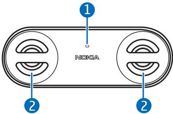 NOKIA MINI SPEAKERS MD-8 - Nokia Mini Speakers MD-8 - 1